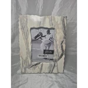 Polished Stone Picture Frame 8.5" x 6.5" Pi for 4 x 6 Photo Green Tree Gallery